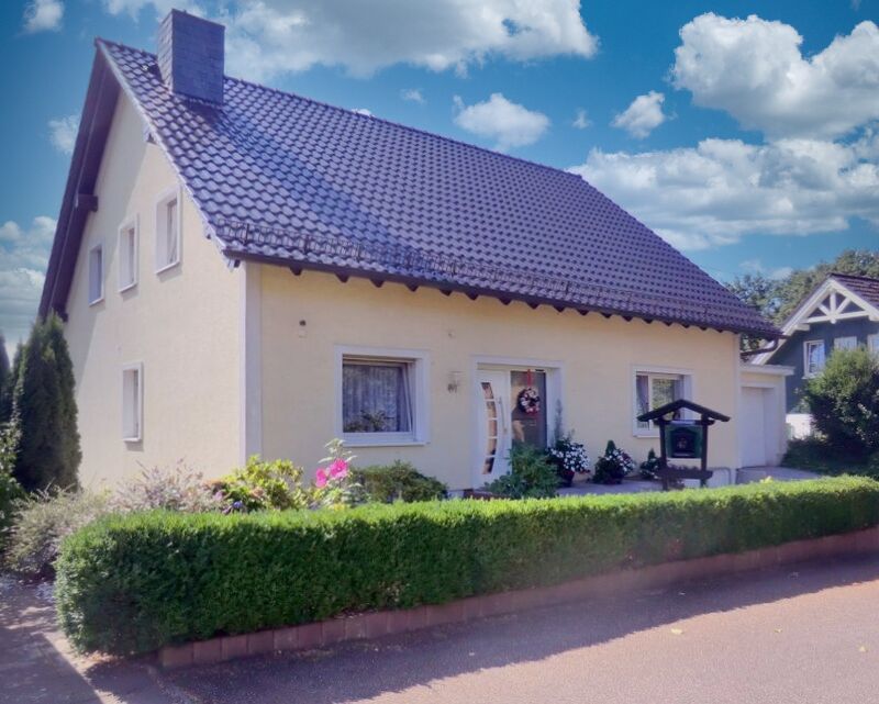 Hauseingang der Ferienwohnung Kramer